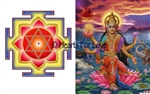 CS-10 Lakshmi Yantra / Goddess Lakshmi