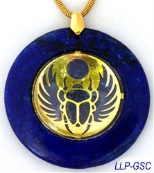 lapis lazuli scarab